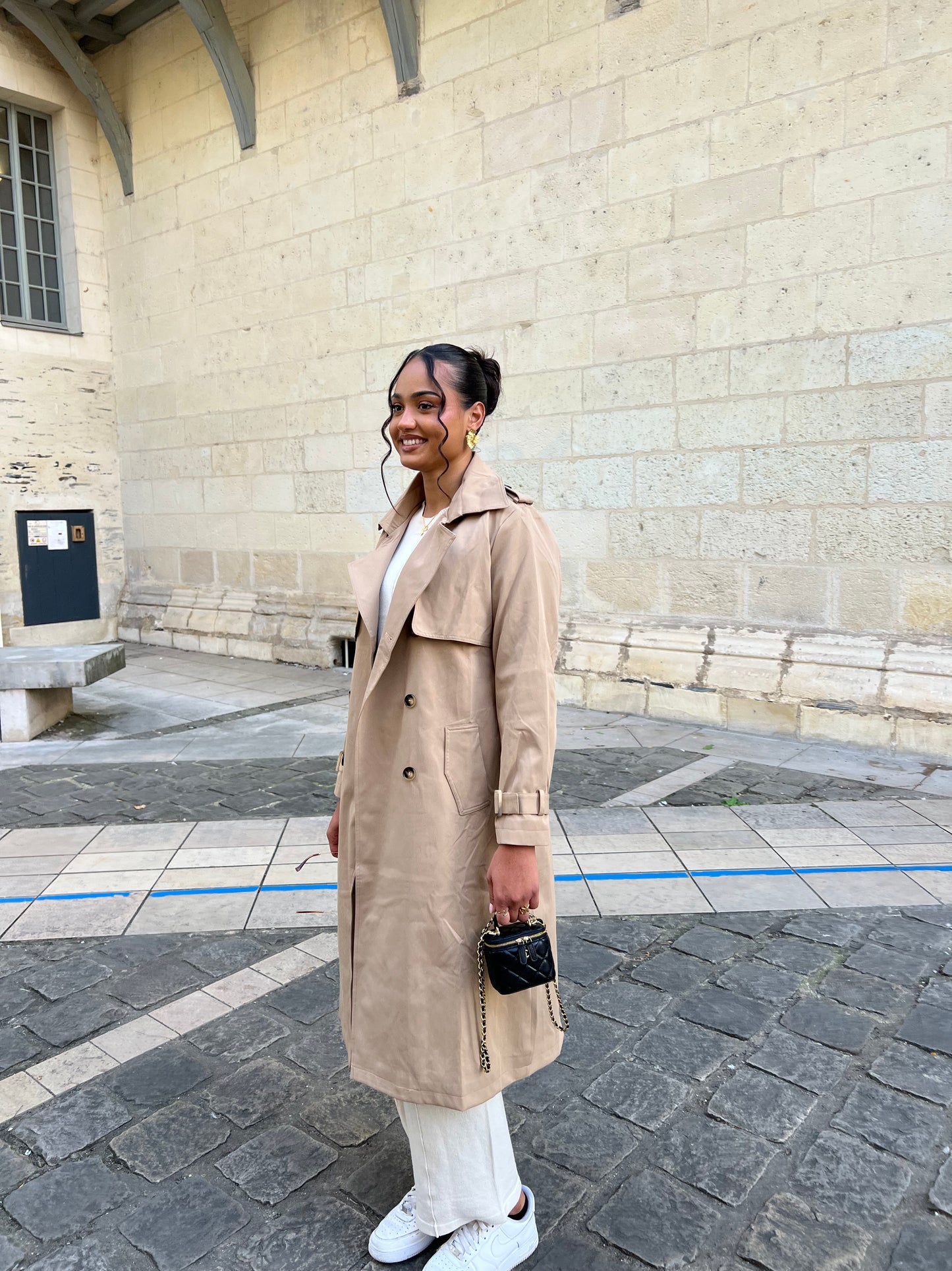 Long camel Trench
