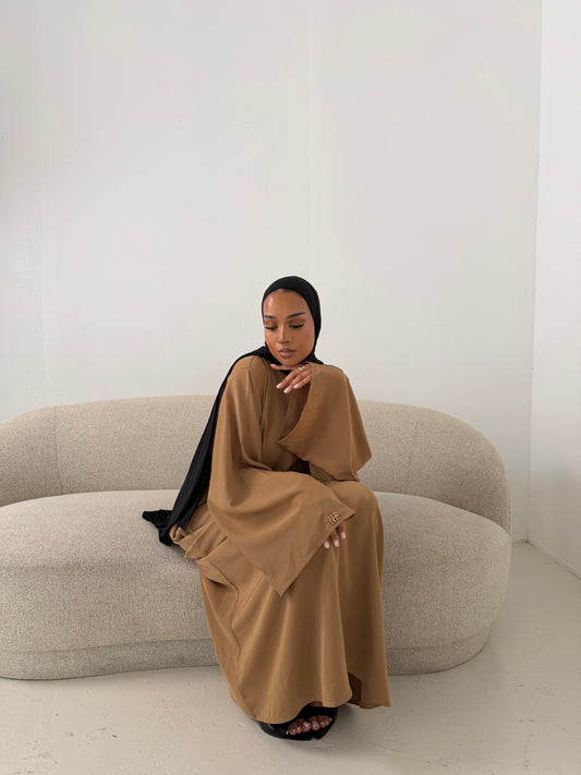 Camel serene dress