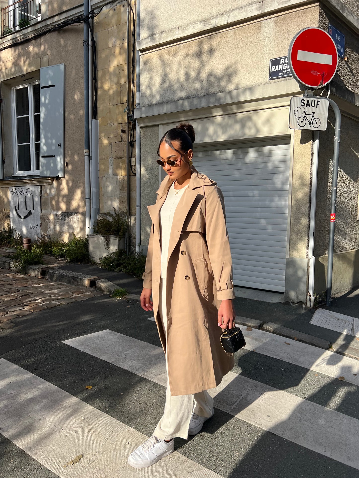 Long camel Trench