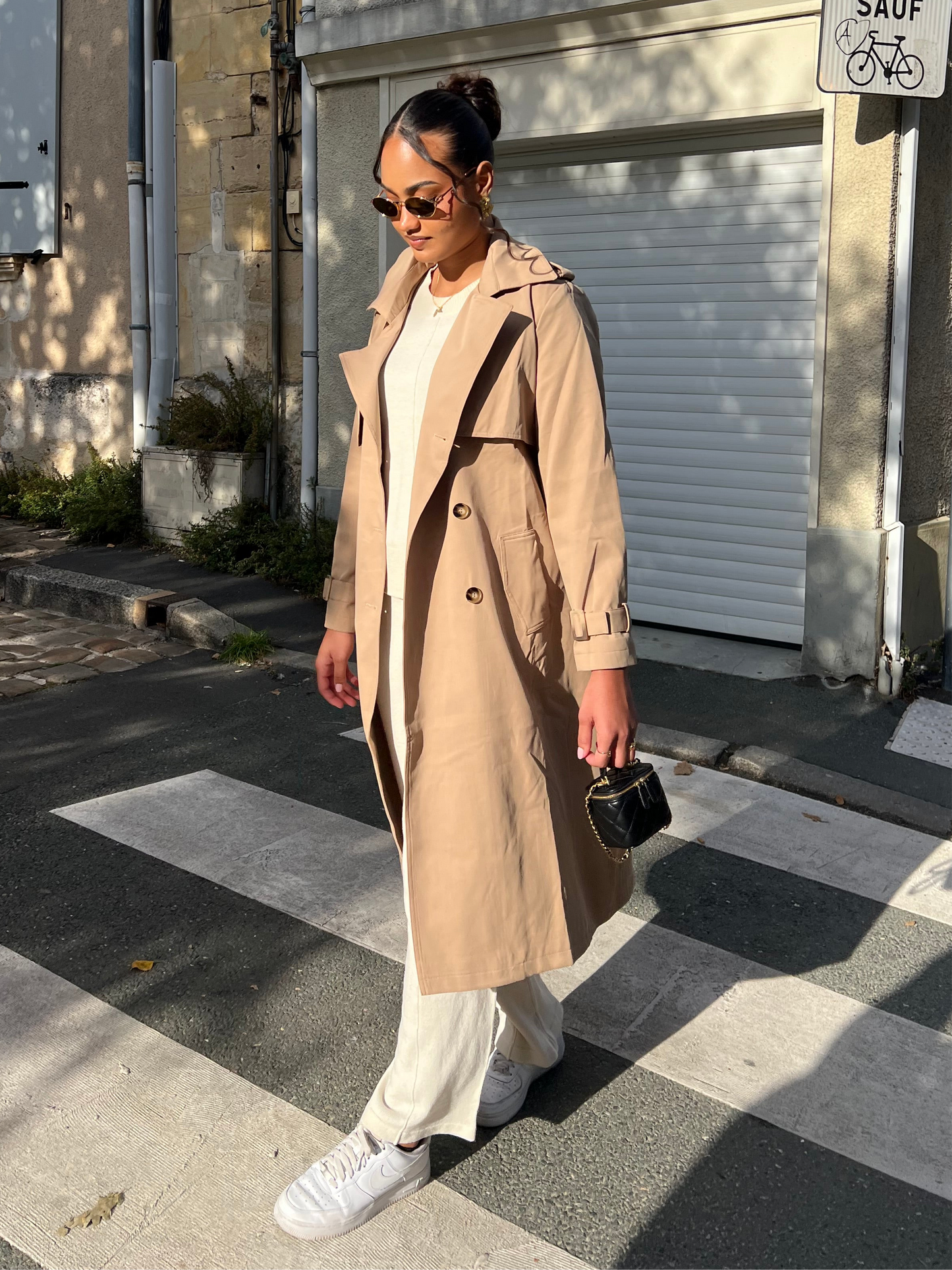 Long camel Trench