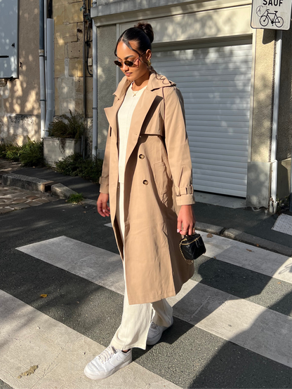 Long camel Trench